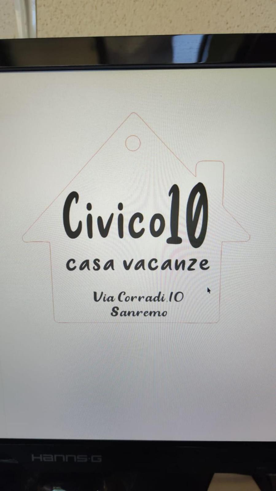 Апартаменты Civico 10 Санремо Экстерьер фото